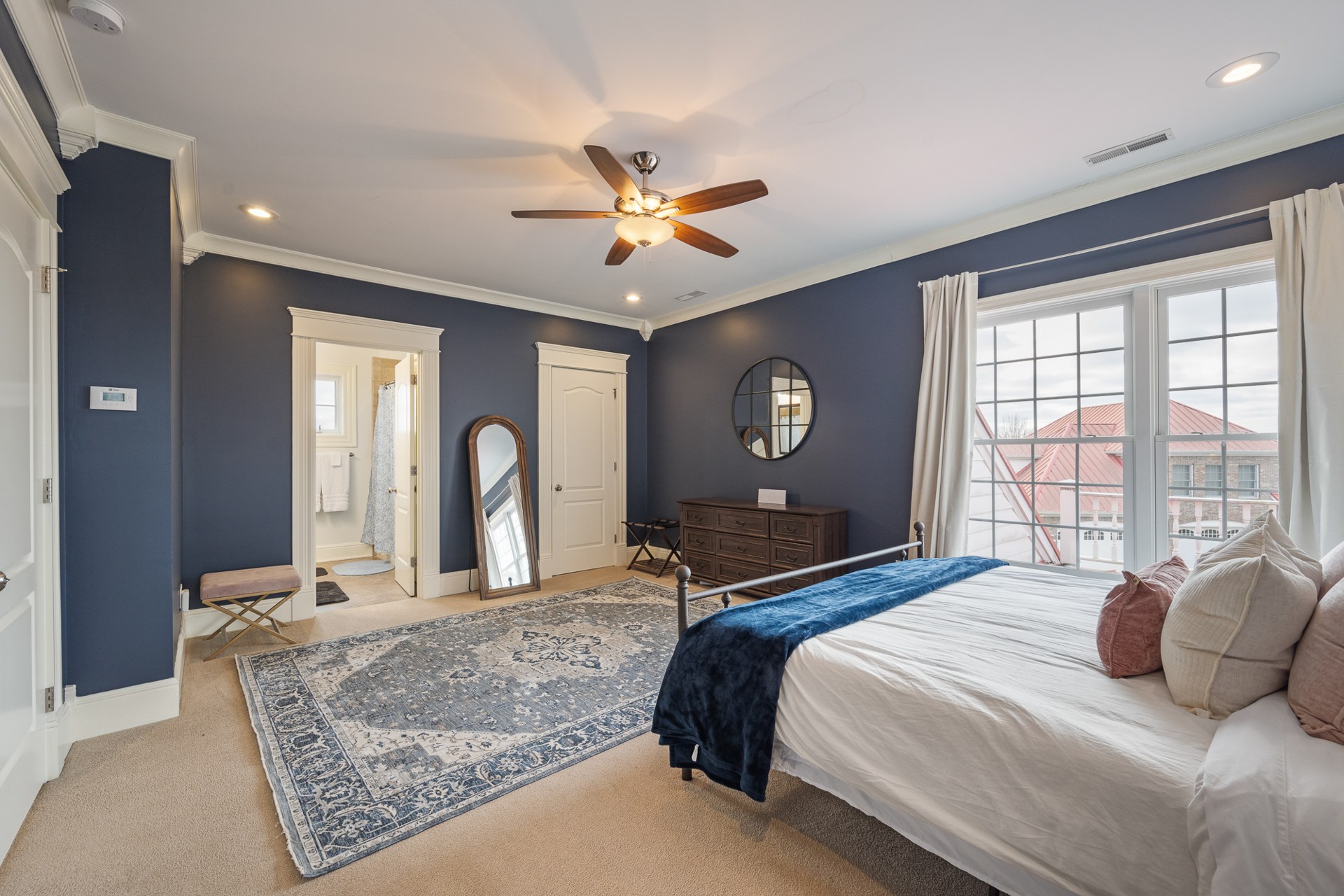 King bedroom at The Commonwealth, view 5