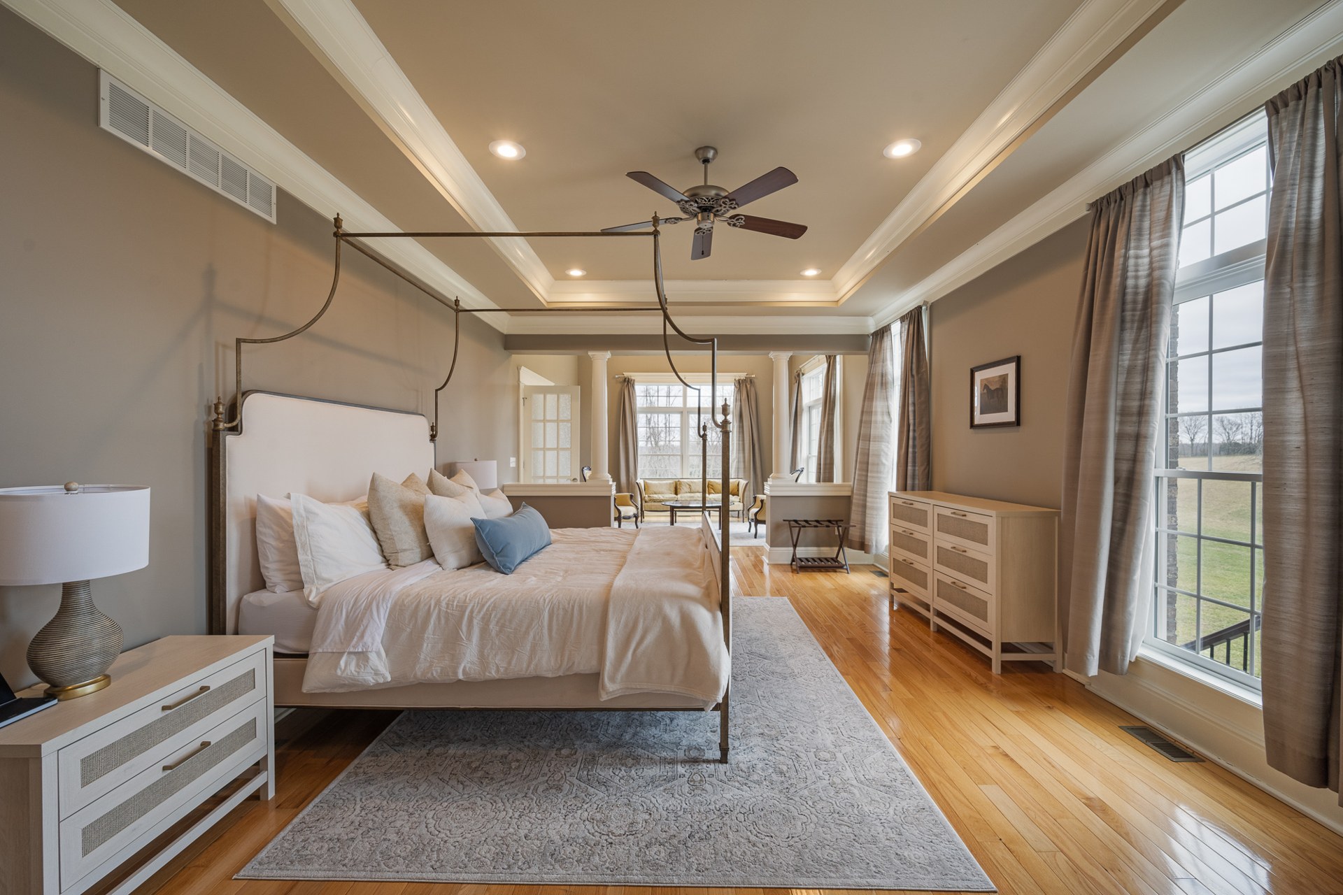 King bedroom at The Commonwealth, view 1